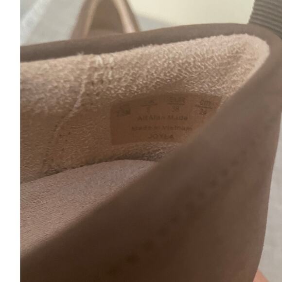 New SOUL Naturalizer Joyla Size 7.5 Brown Suede Leather Loafers - Picture 8 of 12